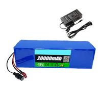 48V 20AH 13S3P Baterías Recargables para E-Bike Placa De Protección Integrada Batería Recargable con BMS+54.6V 2A Charger Batería De Iones De Litio para Patinete Eléctrico XT90