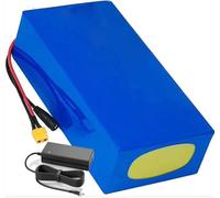 48V 20Ah Batería De Bicicleta Eléctrica 24V 36V 48V 8Ah 10Ah 12Ah 15Ah 20Ah Ebike Batería 13S6P, con Cargador De 2 A para Motor De Bicicleta 1000W 750W 500W 350W 250W 36V 10AH(2),T