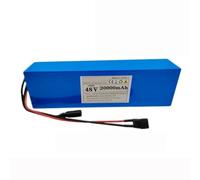 48V 20AH Batería Ebike 13S2P Baterías De Patinetes Eléctricos con 54.6V 2A Cargador Placa De Protección Integrada Baterías Material De PVC Impermeable XT90+DC