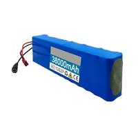 48V 38AH 13S2P Batería De Litio para Bicicleta Eléctrica Batería De Repuesto para Patinete Eléctrico PVC Impermeable con 54.6V 2A Cargador T+DC
