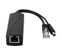 48V a 12V PoE Cable Divisores Adaptador, PoE Splitter Adapter Conectores para para CCTV IP Cámara