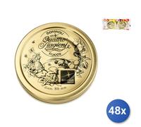 BORMIOLI ROCCO QUATTRO STAGIONI - Set 2 Tapas Inox 86Mm