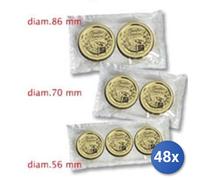 48x Paquete Bormioli 2 Cápsulas Mm 86 Tapas X Cc.1000