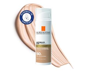 ¡49% DTO! Anthelios Age-Correct Gel Crema Fotoprotección con Color 50 ml