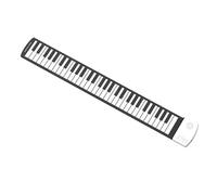 49 Piano Enrollado A Mano De Silicona 49 Teclas Para Principiantes Teclado Electrónico Plegable Portátil