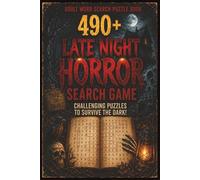490+ Late Night Horror Word Search Game