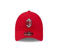 4900/99 Nuevo Era Gorra Ac Milan 9Forty Roja Visera Regulable Gorro