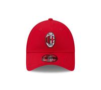 4900/99 Nuevo Era Gorra Ac Milan 9Forty Roja Visera Regulable Gorro