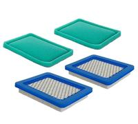 491588 - Filtro de aire de repuesto para Briggs Stratton 491588s 491588 399959, reemplaza el cartucho de filtro de aire plano OEM para cortacésped