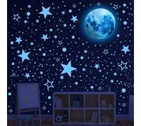 495 estrellas luminosas para habitación infantil - Estrellas luminosas calmantes autoadhesivas - Ayuda a dormir niños - Pegatinas Ceiling Stars Glow in The Dark Stars Kids Boys Bedroom Living Room