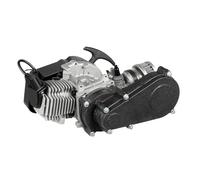 49cc 2 Stroke Engine 1.9kW 7000rpm - Petrol Pocket Bike Engine Kit with Pull Start, Air Cooled, CVT Gearbox, for Mini Dirt Bike, ATV, Go Kart & Scooter - Motor 3HP