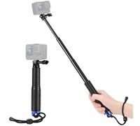 49cm Palo Selfie Sumergible para GoPro, Selfie-Stick Extensible para GoPro Hero 13/12/11/10/9, dji Osmo Action 5 Pro/4, Insta360 Ace Pro, AKASO EK7000/V50 X y Otras Cámaras de Acción