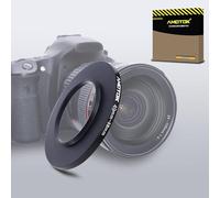 49mm a 58mm Adaptador de Lente de,Anillo Adaptador Paso hacia Arriba de Filtro de 49mm a 58mm,Compatible con Todos los Accesorios de Filtro de 58mm,Hecho de mecanizado CNC