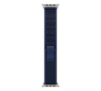 49mm Blue Trail Loop - M/L - Natural Titanium Finish MXTW3ZM/A