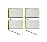 4Ah 14.8Wh 3.7V Batería 4 Piezas, Compatible con Keychron K2 Teclado Mecánico Dispositivos for Automóvil Bluetooth Estéreo Ratón Inalámbrico Cámaras Digitales Repuestos