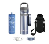 4ALLFAMILY Pioneer - Enfriador de viaje para medicamentos de apagado automático, aprobado por la TSA (1-7 bolígrafos de medicamentos) 2N1 USB + BIOGEL bolsa médica portátil para diabetes epipen