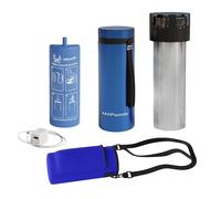 4ALLFAMILY Voyager Auto Shut Off USB TSA Medicine Cooler Estuche de Viaje Mantiene la Temperatura del refrigerador 36F-46F + Paquete de Hielo biogel médico Diabetes insulina Gota Ocular