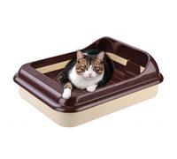 4BIG.fun Gato Inodoro de Alto Borde de Limpieza criba de Inodoro Caja de Arena para Inodoro Gato Gatito