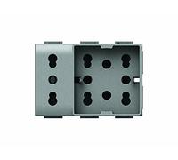 4box 4B.NT.H21 Side Unika Compatible con Bticino livinglight, 250 V, Tech, XL