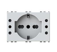 4Box - Enchufe empotrable USB P40 3.0 A compatible con Vimar® Arkè™ Metal