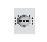 4Box - Toma de enchufe USB P503 compatible con Bticino® LivingNow™ blanco