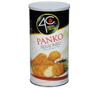 4C Pan Crumbs Panko ligero y crujiente condimentado con queso Pecorino Romano y plan Panko - paquete de 2