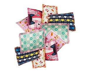4cats Pack de 10 Cojines con valeriana | 7,5 x 10 x 1,5 cm (Largo x Ancho x Alto)