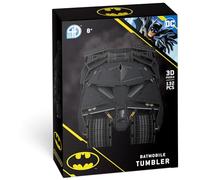 4D Build - Coche Batman - Puzzle 3D - Rompecabezas 3D Juego Construcción - 132 Piezas - Puzzles para Adultos y Niños - 6068500 - Juguetes Niños 8 Años +
