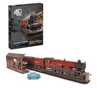 4D Build - Construcción 4D Build, Hogwarts Express Puzzle Set 181 Piezas 76,2cm Largo | Regalos Harry Potter Decoración de Mesa | Puzles 3D para Adultos y Adolescentes (Spin Master 6069814)