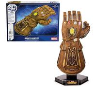 4D Build - GUANTE THANOS - Puzzle Marvel 3D - Juguetes Marvel - Rompecabezas 3D Juego Construcción - Puzzles para Adultos y Niños - 6069823 - Juguetes Niños 12 Años +