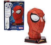 4D Build,kit de maqueta de rompecabezas en 3D de Spider-Man de Marvel,82 piezas |Spider-Man para decoración de escritorio| Juguetes de construcción Rompecabezas en 3D para adultos y niños a partir de 12años