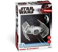 4D Build - MAQUETA TIE FIGHTER ADVANCE - Puzzle Star Wars 3D - Juguetes de Star Wars - Maquetas Juego Construcción Caza Estelar - Puzzles para Adultos y Niños - 6068507 - Juguetes Niños 10 Años +