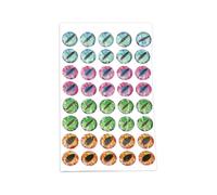 4D Fishing Lure Eyes, Drip Molding Realistic Adhesive Bait Stickers DIY Tackle Accessory for Lures, Jigs, Baits, Fishing Customization Usage