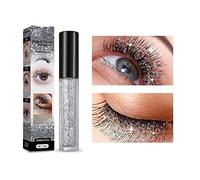 4D Glitter Lash Mascara for Women Waterproof|Long Lasting|Thickening|Lengthening Sparkly Eye Lash Mascara Lash Makeup for Party Wedding (1pcs)