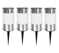 4er Set LED Lámpara Solar Luces Exterior Lámparas Jardín