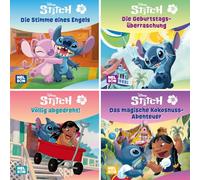 4er-Set Maxi-Mini 61: Disney Stitch: 4 Vorlesegeschichten | Kleine Vorlesebücher für Kinder ab 3 Jahren mit Stitch, Lilo und ihrer Familie