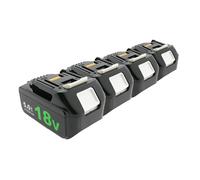 4er Set PATONA Pila para Makita BL1850 18V 5,0Ah LI-ION (BL1850 LED Compatible)
