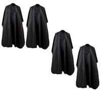 4er Set XXL Capa Corte de Cabello Adulto Cabo Profesional Kittel Faerbeumhang