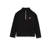 4F Girl'S Fleece Underwear JBIDP001, Deep Black, 122/128 para Niñas