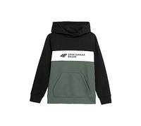4F JUNIOR Boy's Sweatshirt JBLM003 Teal para NIÑOS Talla 128