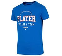 4F Junior Boy's T-Shirt JTSM007 Cobalt para NIÑOS Talla 122