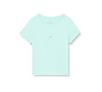 4F JUNIOR Camiseta para niña F1111, Menta, 122 cm, Verde Menta, 122 cm