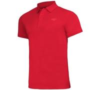 4F Polo M129 para Hombre, Color Rojo Oscuro, S, Rojo Oscuro, S