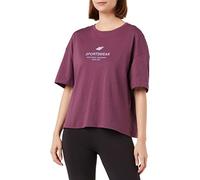 4F Tshirt F338 Color Dark Violet Talla M para Mujer