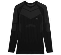 4F Victor, camiseta interior de esquí, hombre, negra S/M