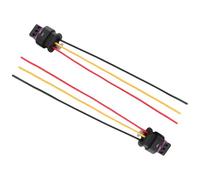 4F0973703 2 conectores de sensor de estacionamiento de 3 pines, adaptador de cableado de repuesto, 13,5 cm. Compatible con A3, A4, A5, A6, Altea, León, Ibiza IV (6J5, 6P1), Fabia, Superb. 4H0973703
