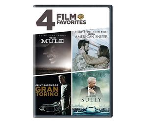 4FF: TheMule/GranTorino/AmericanSniper/Sully (DVD) Various (Importación USA)