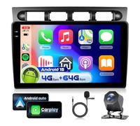 4G 128G VECHTEL 9" Radio para Coche con Bluetooth para Kia Morning/Picanto 2007/EURO Star 2001-2011 Carplay Android Auto,WiFi GPS,RDS/FM Radio con cámara de visión Trasera AHD