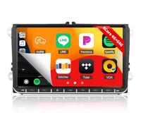 [4G+64G 8 Cores] CAMECHO Android 13 Radio de Coche para VW Golf Skoda Polo Passat Seat, Radio con Pantalla táctil de 9 Pulgadas con Bluetooth FM/RDS EQ Mirror Link GPS WiFi + Cámara de visión Trasera