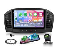 4G+64G Android Autoradio per Opel Insignia 2008-2013/Buick Regal 2009-2013 Wireless Carplay Android Auto 9 Pollici Incell Touchscreen Autoradio GPS Navi WiFi Mirror Link Bluetooth FM/RDS EQ/SWC/USB